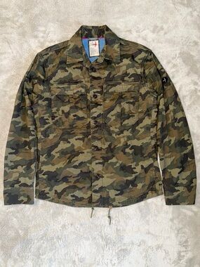Relwen Ripstop CPO Shirt Jacket Men’s Small In Dark Olive Camo